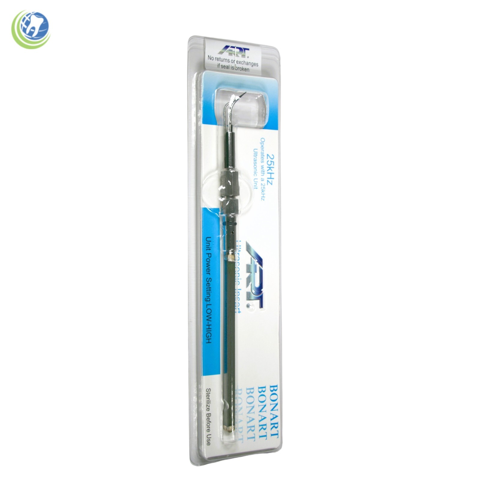 Bonart P-10 Universal Tip Insert 25K for Ultrasonic Cavitron Slim Metal Grip