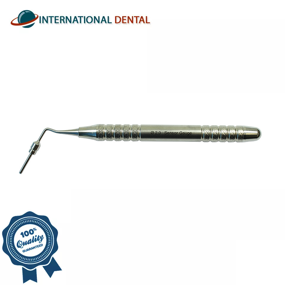 Dental Fixture Site Preparation Ø2.0mm Surgident Sensor Gauge Stainless Steel