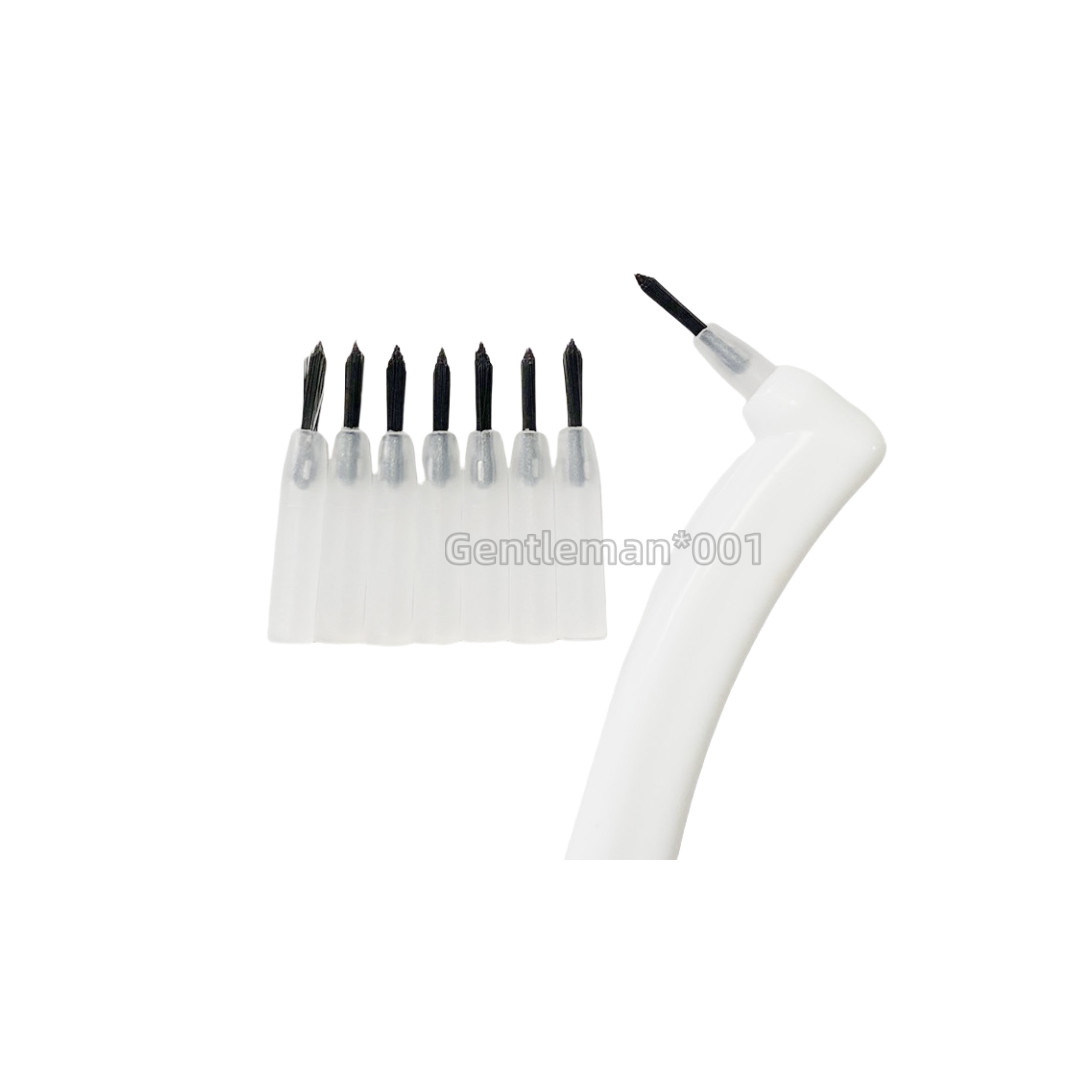 Dental Micro Brushes Composite Resin Disposable Mini Applicator Brush Tip Handle