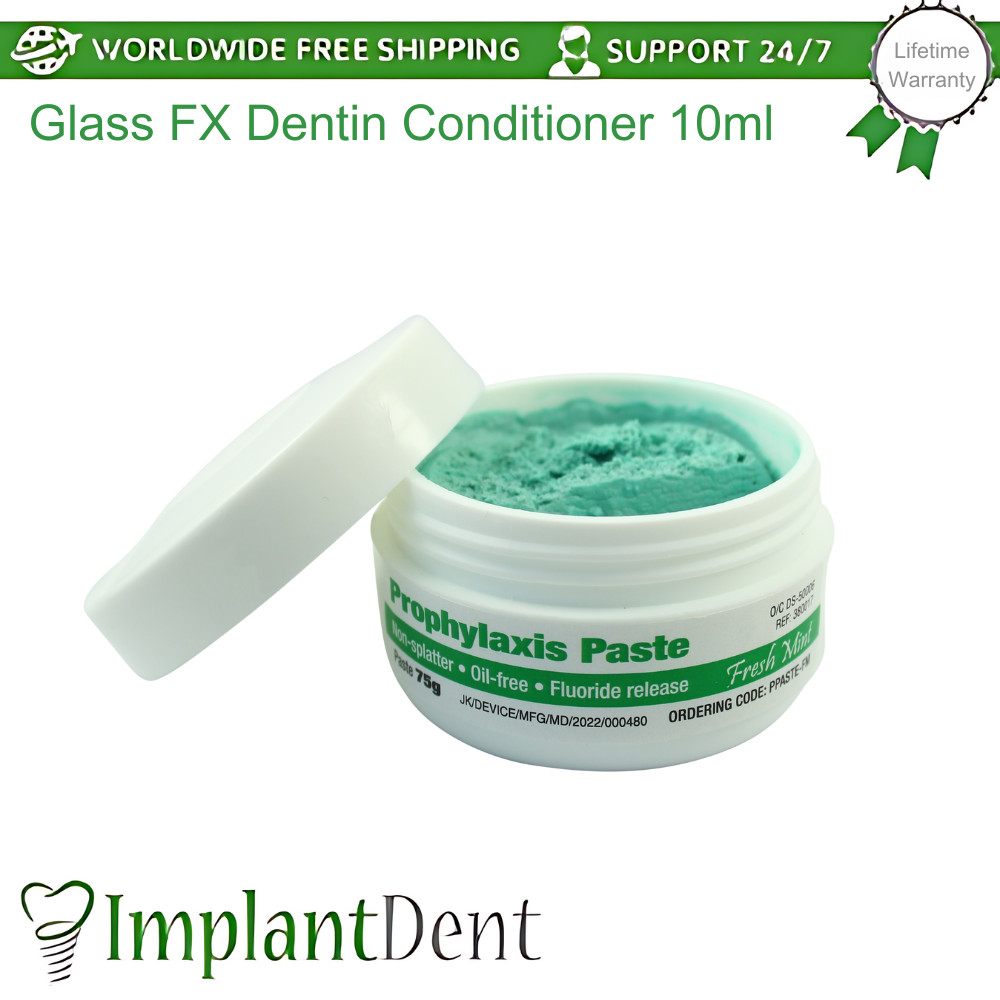Dental Prophy Prophylaxis Paste 75g Fresh Mint Dual Purpose Stain Removal