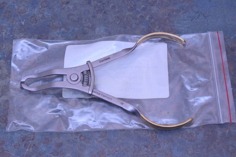 GARRISON UNVF-100 UNIVERSAL FORCEPS STAINLESS STEEL
