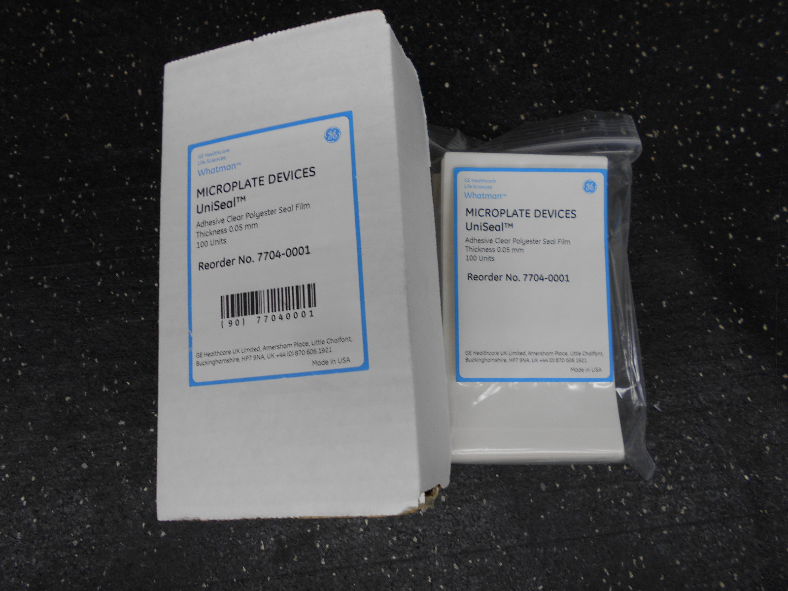 GE HEALTHCARE WHATMAN 7704-0001 MICROPLATE DEVICES UNISEAL™ 100/BX