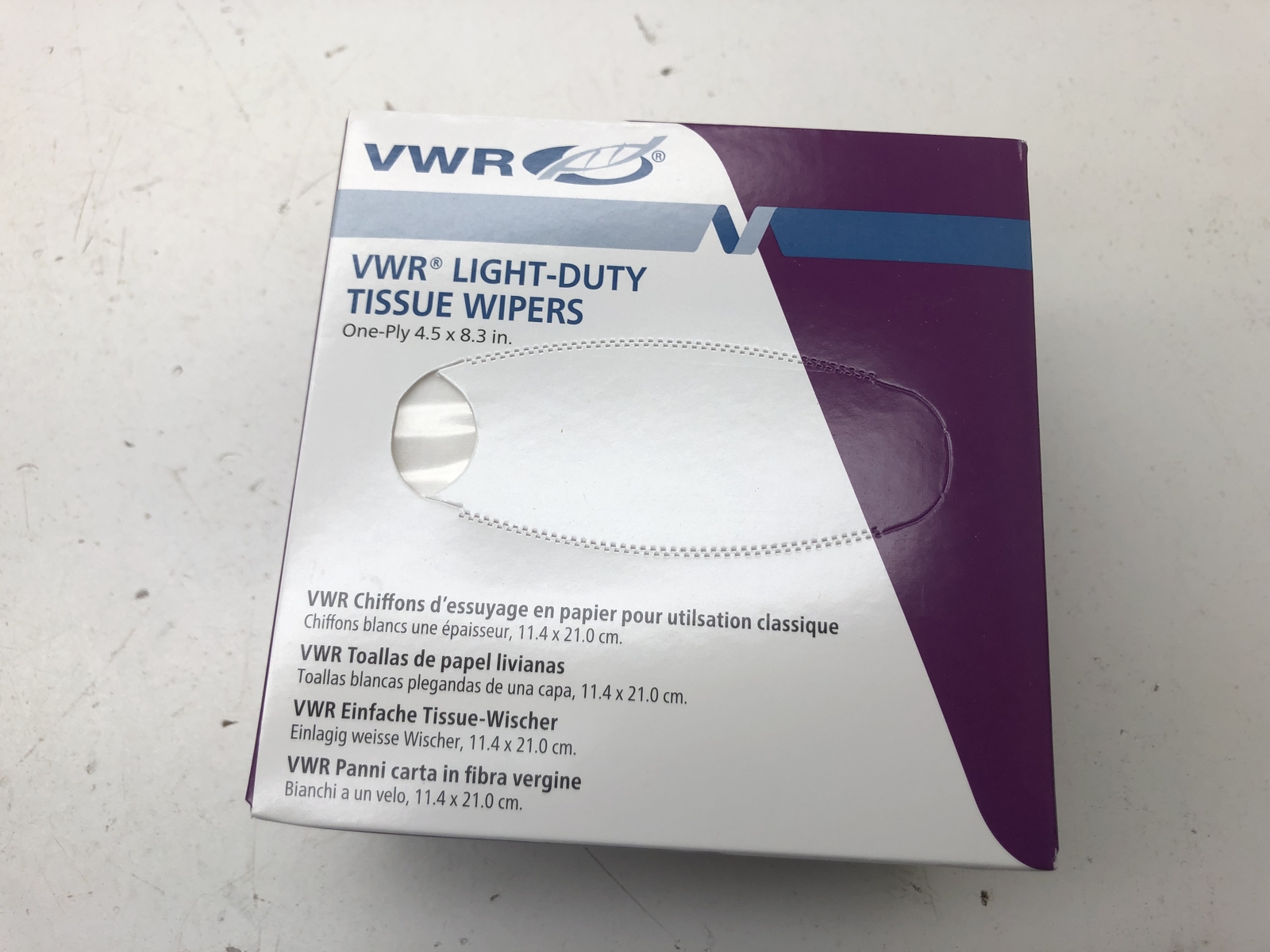 (QTY.46) VWR 82003-820 LIGHT DUTY TISSUE WIPERS