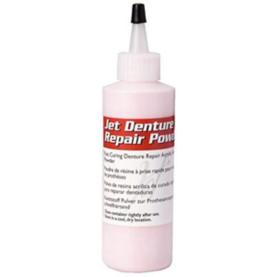 Lang Jet Denture Repair Acrylic- 4 oz. (100 g) Powder Only, PINK #1220-P