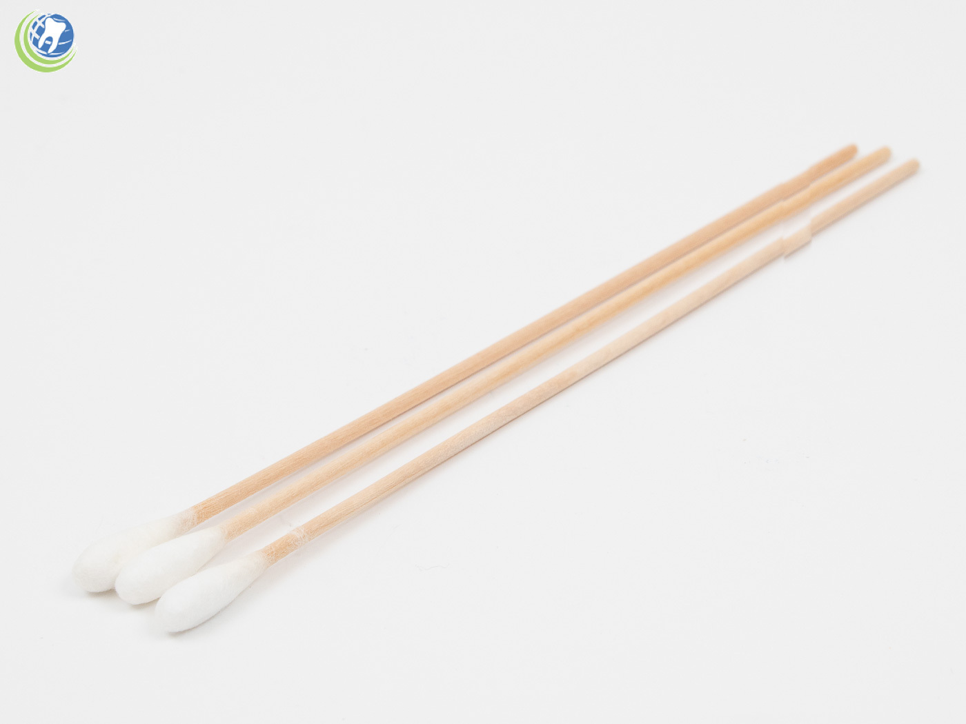 300pcs DENTAL MEDICAL COTTON TIPPED APPLICATORS SWABS Q-TIP 6″ WOOD AUTOCLAVABLE