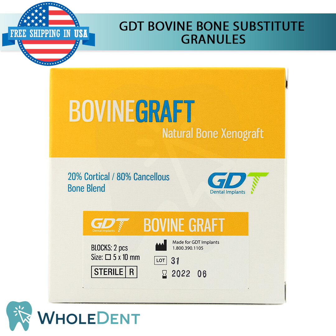 Natural Substitute Bio Material Powder Vial, Various Sizes Dental Regeneration