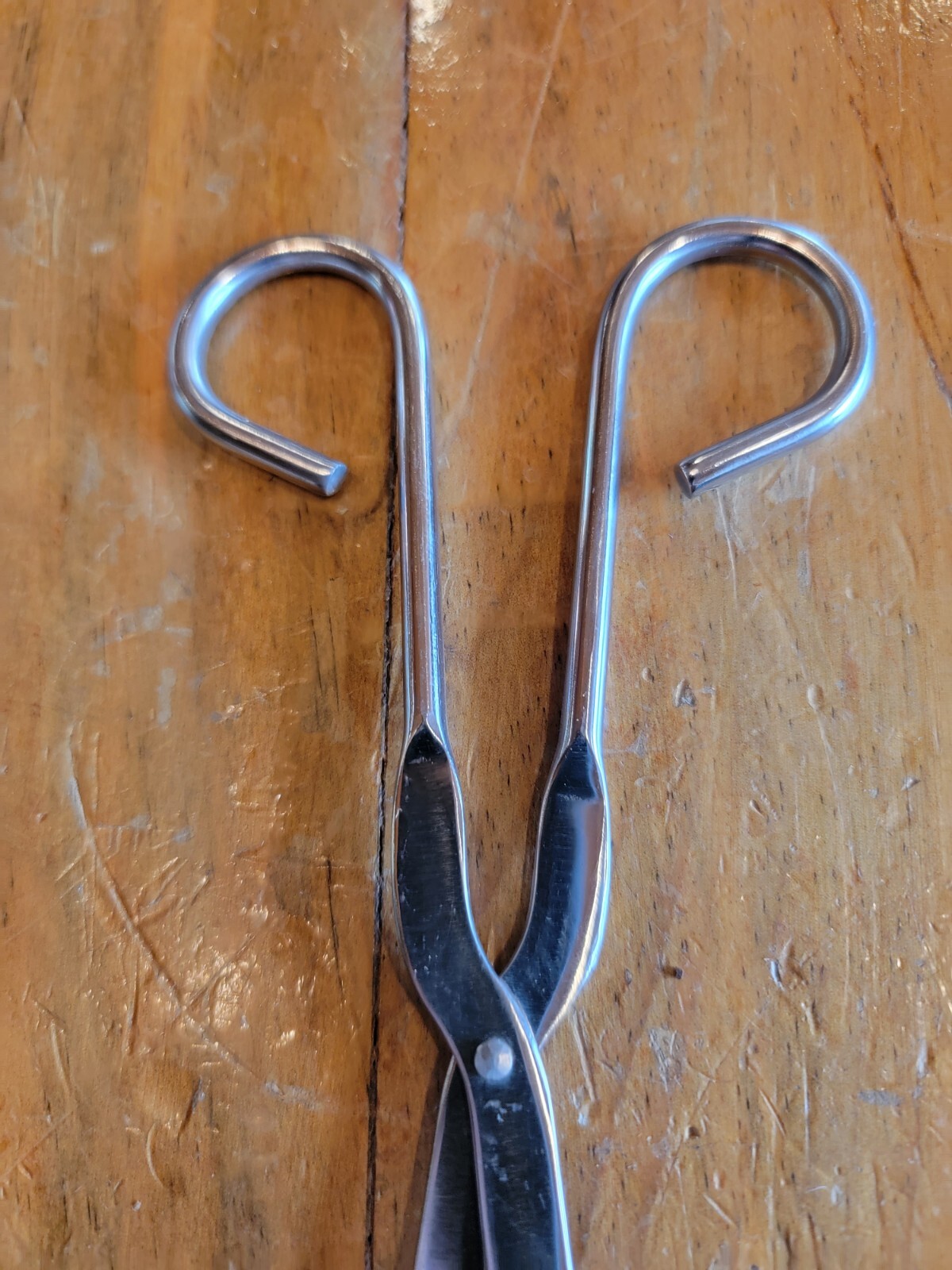 Lab 9 1/4” Stainless Steel Beaker Flask Crucible Tongs 3/4″ Serrated Grip