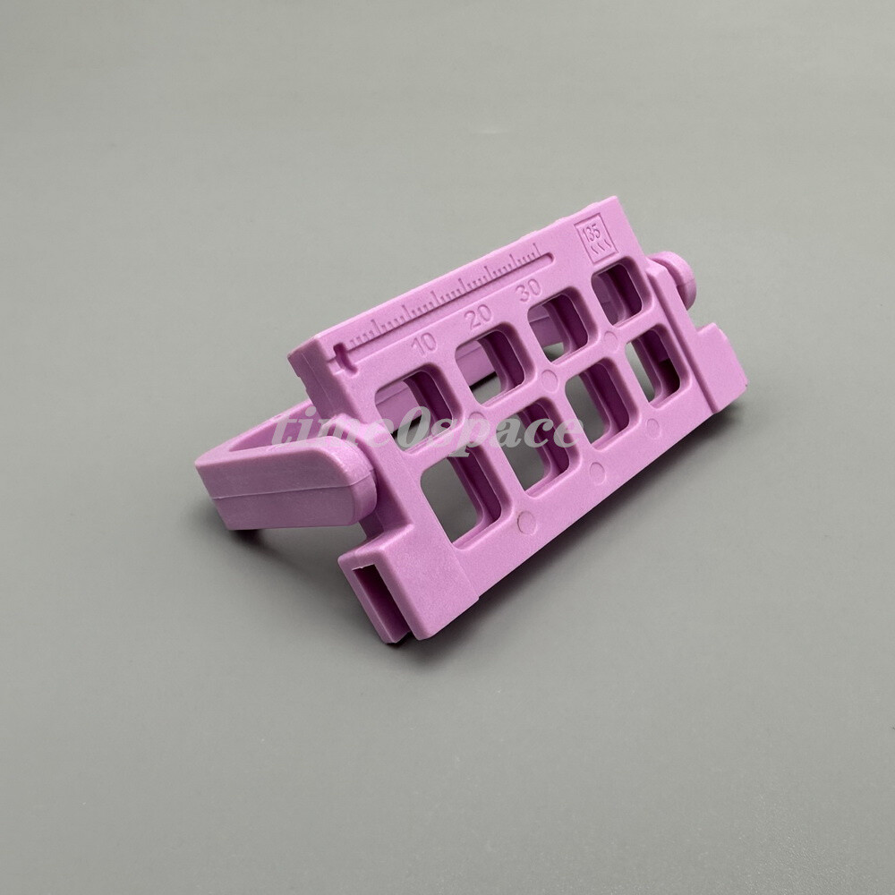 Dental Endo Files Block Holder Stand Autoclave Disinfection Box 8/16 Holes