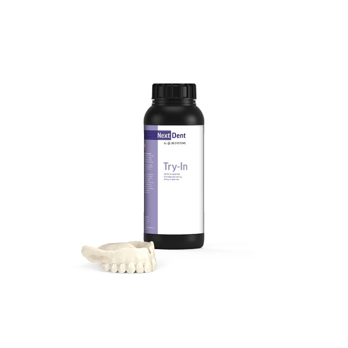 NextDent Try-In TI2 1kg (1000g) 3D Print Resin NDTITI201000 3D Systems