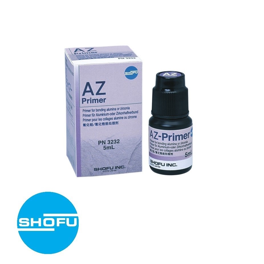 Shofu AZ Primer Zirconia Aluminia Metal Primer Bottle of 5ml Dental (Free Ship)