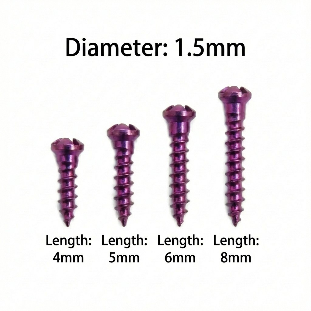 SK Surgicals Titanium Self Drilling Screws