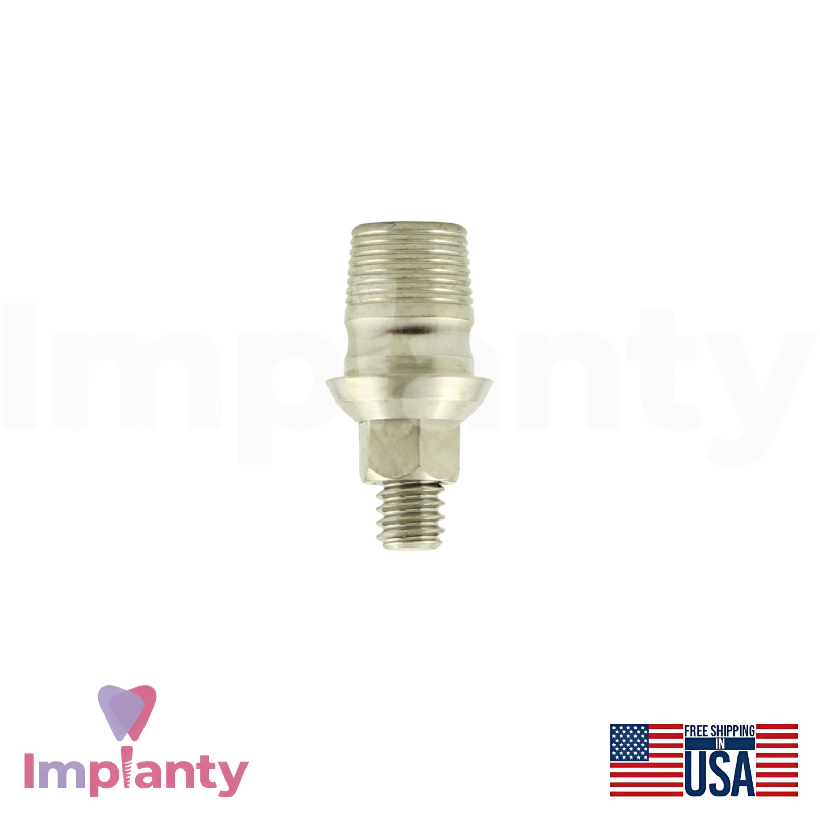 10x MIS® Compatible Anti-Rotation Ti-Base NP Ø4.2mm Int Hex 2.10mm Connection