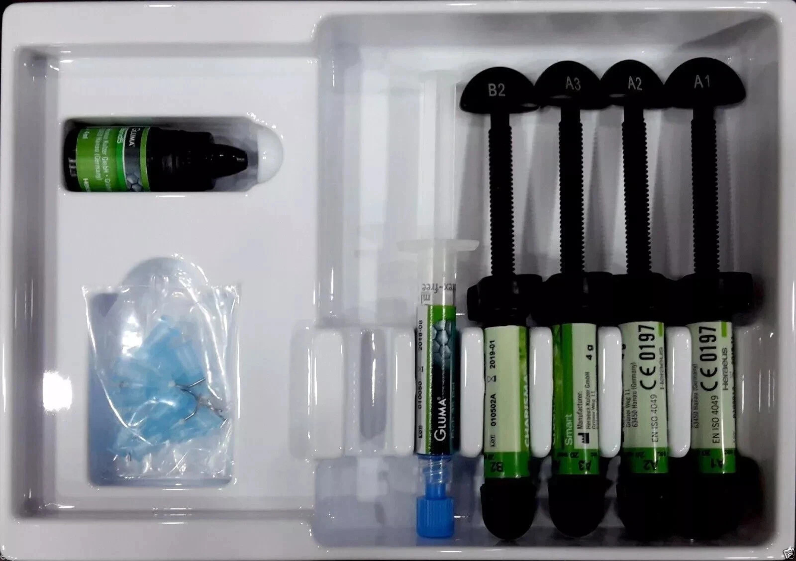 Kulzer Charisma Smart Nano Composite Dental Restorative 4 Syr + Bond (Free Ship)