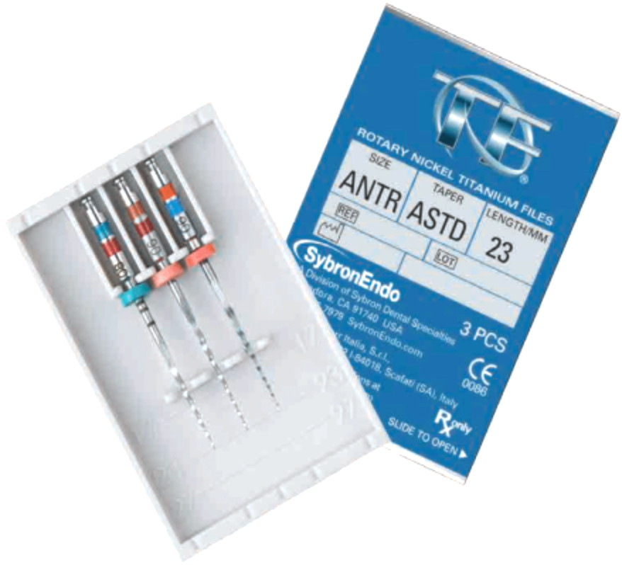 SybronEndo TF NiTi Rotary Files Large Assorted Taper 23mm S-ASTD 3 Pack 822-8663