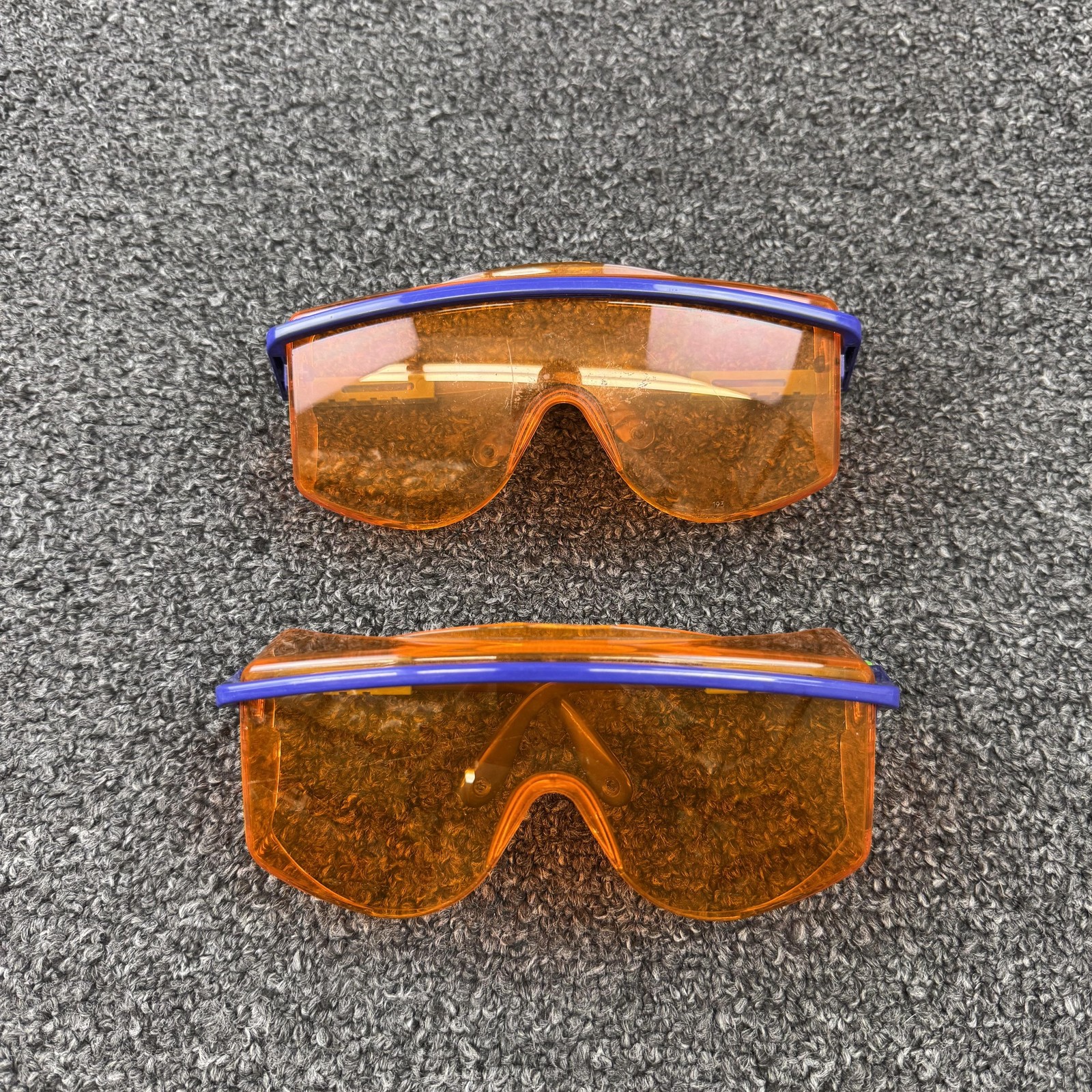 Laserscope Astrospec 3000 Laser Safety Glasses OD3 532nm Orange 2 Pairs