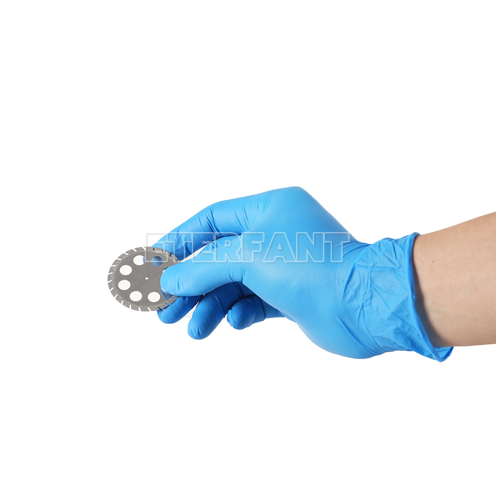 5PCs 45mm*0.3mm Dental Lab Diamond Cutting Disc Double Sided Crown Plaster Disc