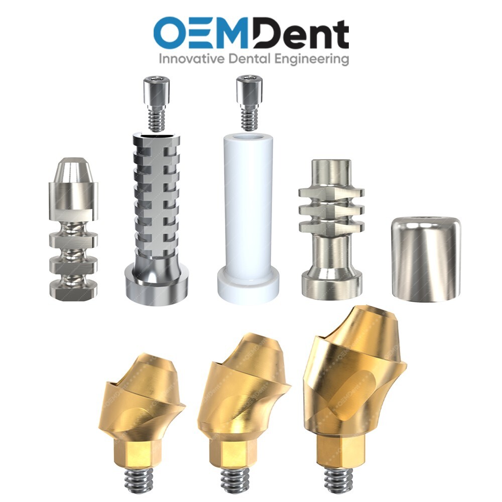 Dental Angulated Multi Unit 1.6 Kit 17° Paltop® Compatible Int Hex Connection