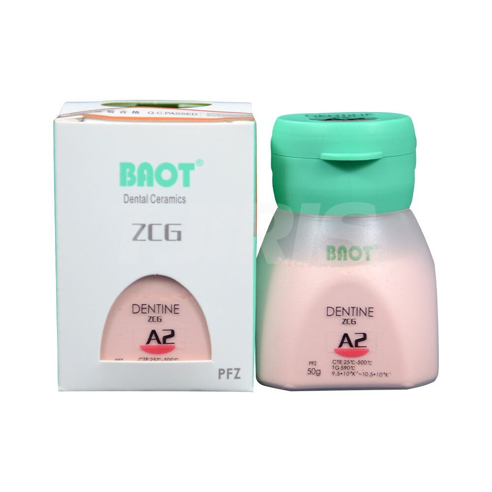BAOT Dental Lab Dentine Ceramics Porcelain Powder for Zirconia 50g