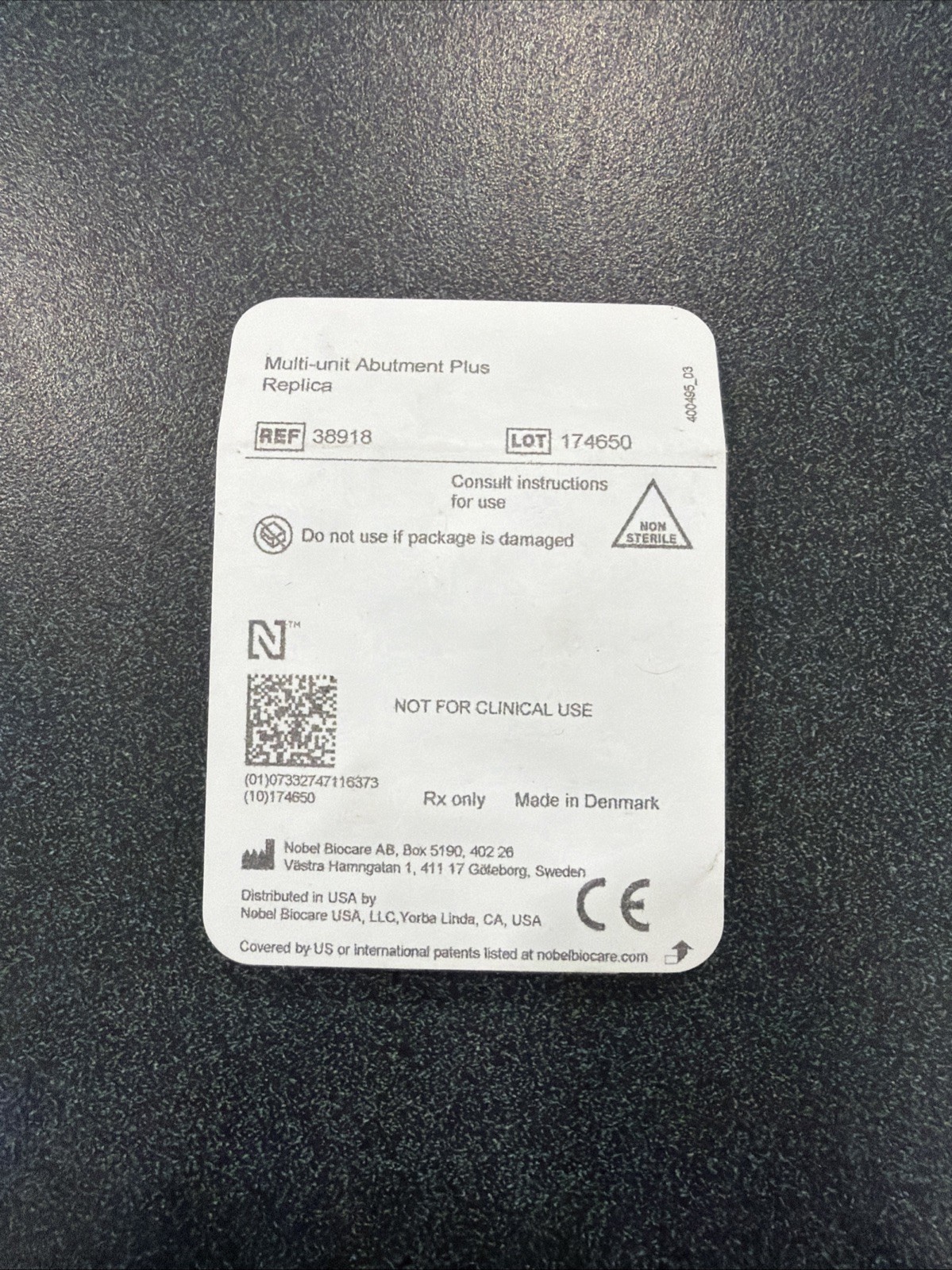 Nobel Biocare Multi Unit Analog Plus
