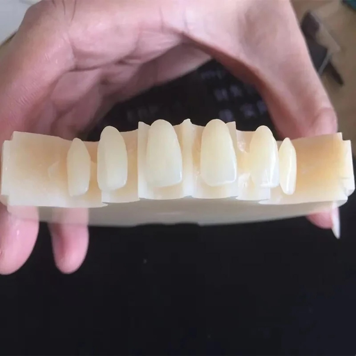 98mm Multilayer Dental PMMA Block Resin Disc for CAD/CAM Milling System 1Pc