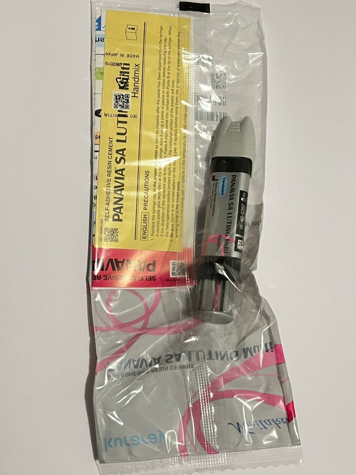 Kuraray Panavia SA Luting Multi Handmix Self Adhesive Resin Cement (Free Ship)