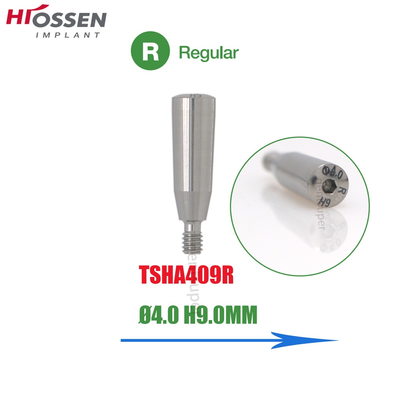 US Dental Healing Abutment Cap Driver Mini Regular Platform Fit Osstem & Hiossen