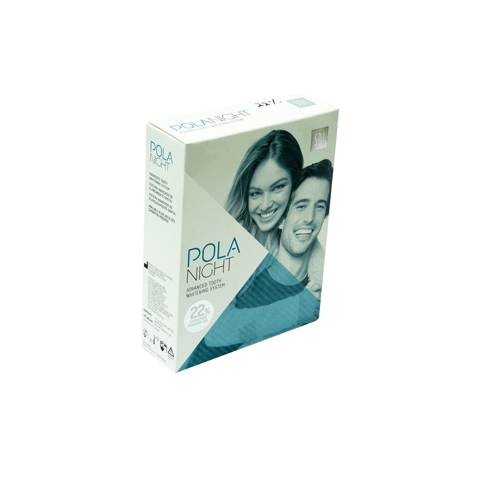 SDI Pola Night Kit 22 Percent Dental Tooth Whitening Bleach Kit of 4 x 3gm