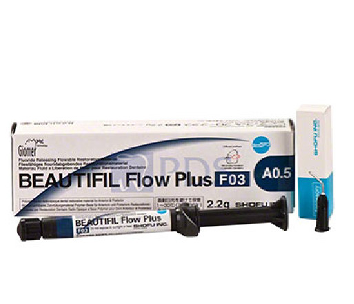 Shofu Dental 2013 Beautifil Flow Plus F03 Low Flow Composite Syringe A0.5 2.2 Gm