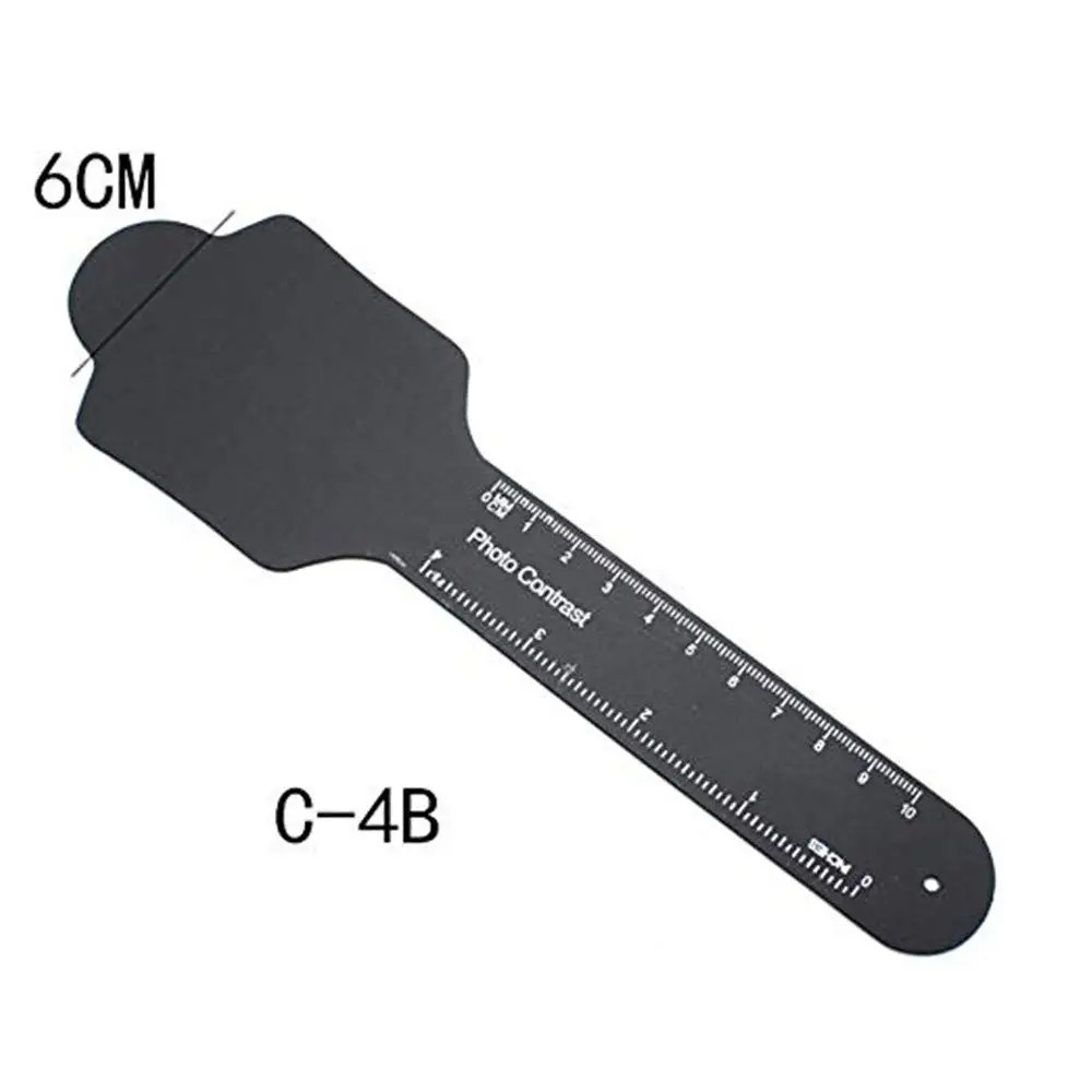 4Pcs/Set Dentist Dental Photo Contrast Black Background Board Autoclavable Denta