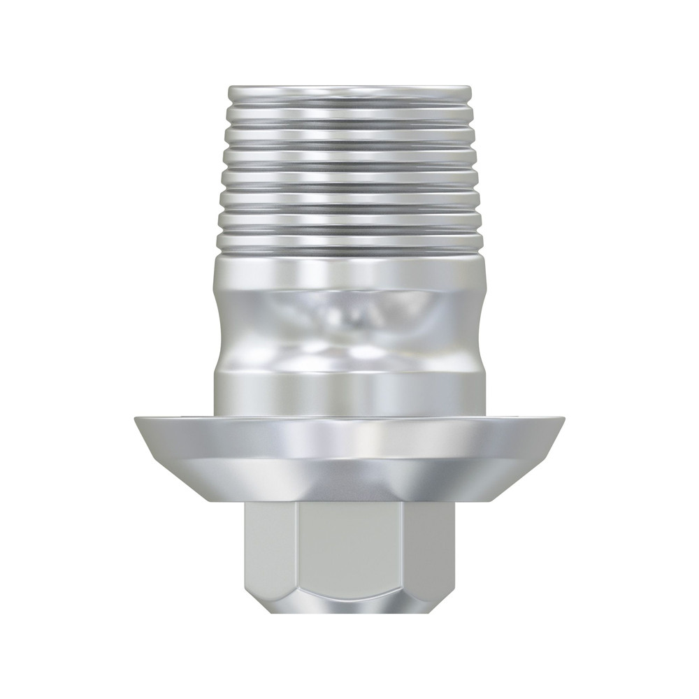1pcs Dental Anti-Rotational Ti Base Compatible With MIS Wide Platform 4.5mm