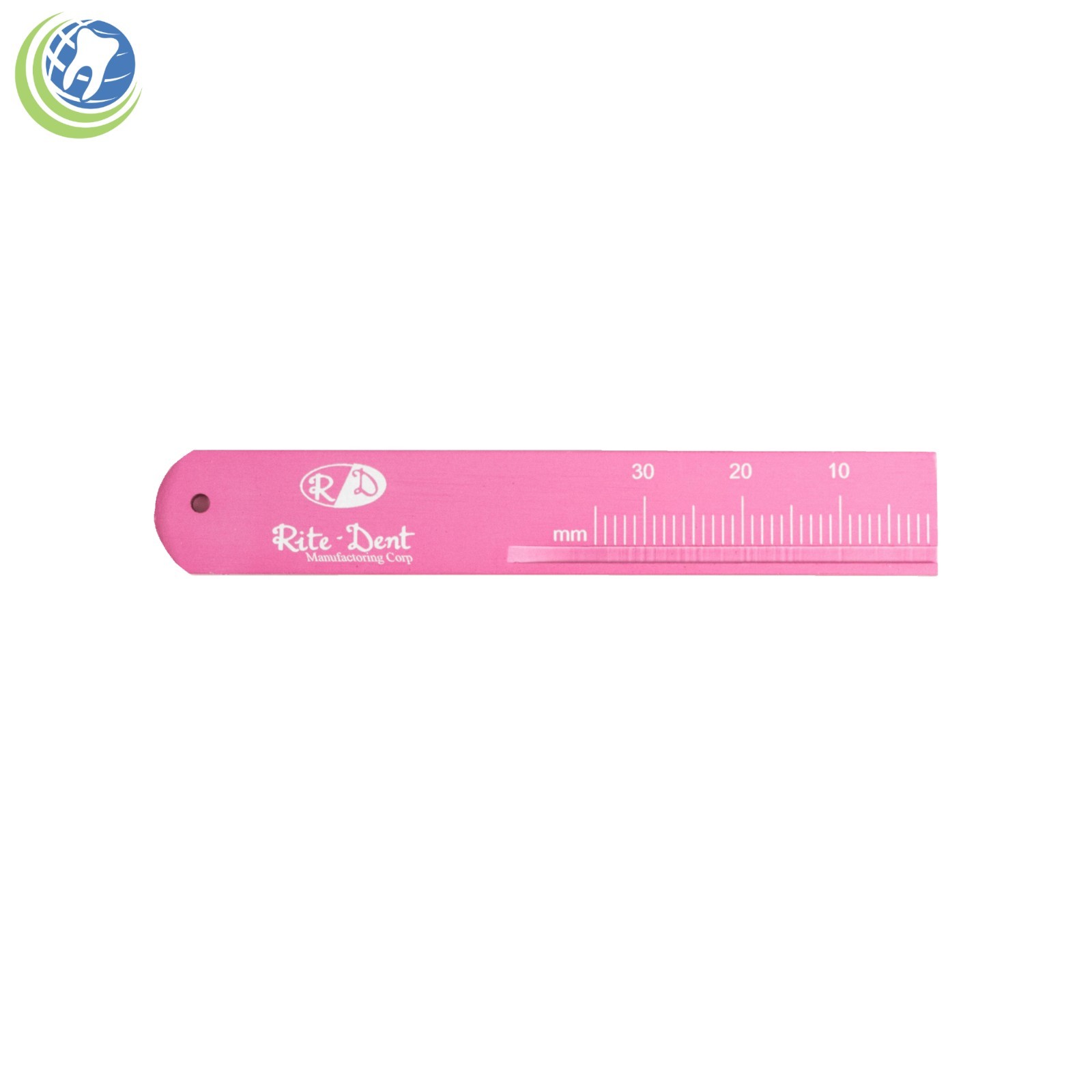 Endo Ruler Endodontic Stainless Steel Gauge Measuring Tool Assorted Colors