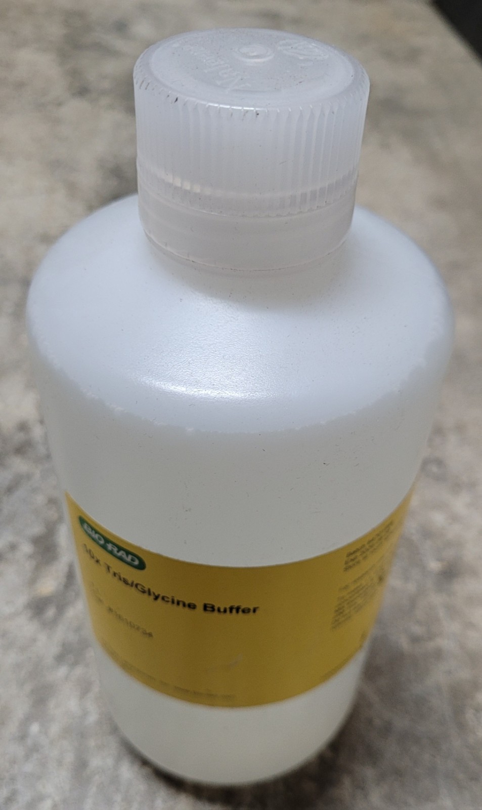 Bio Rad 10x Tris/Glycine/SDS TBS Buffer- 1L Bottle- LOT OF 3 Different Bottles