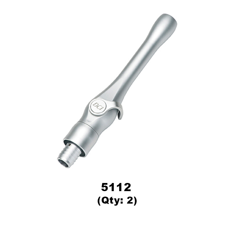DCI Autoclavable Extended Vacuum Valves w/Quick Disconnect (2 Pack) for Dental