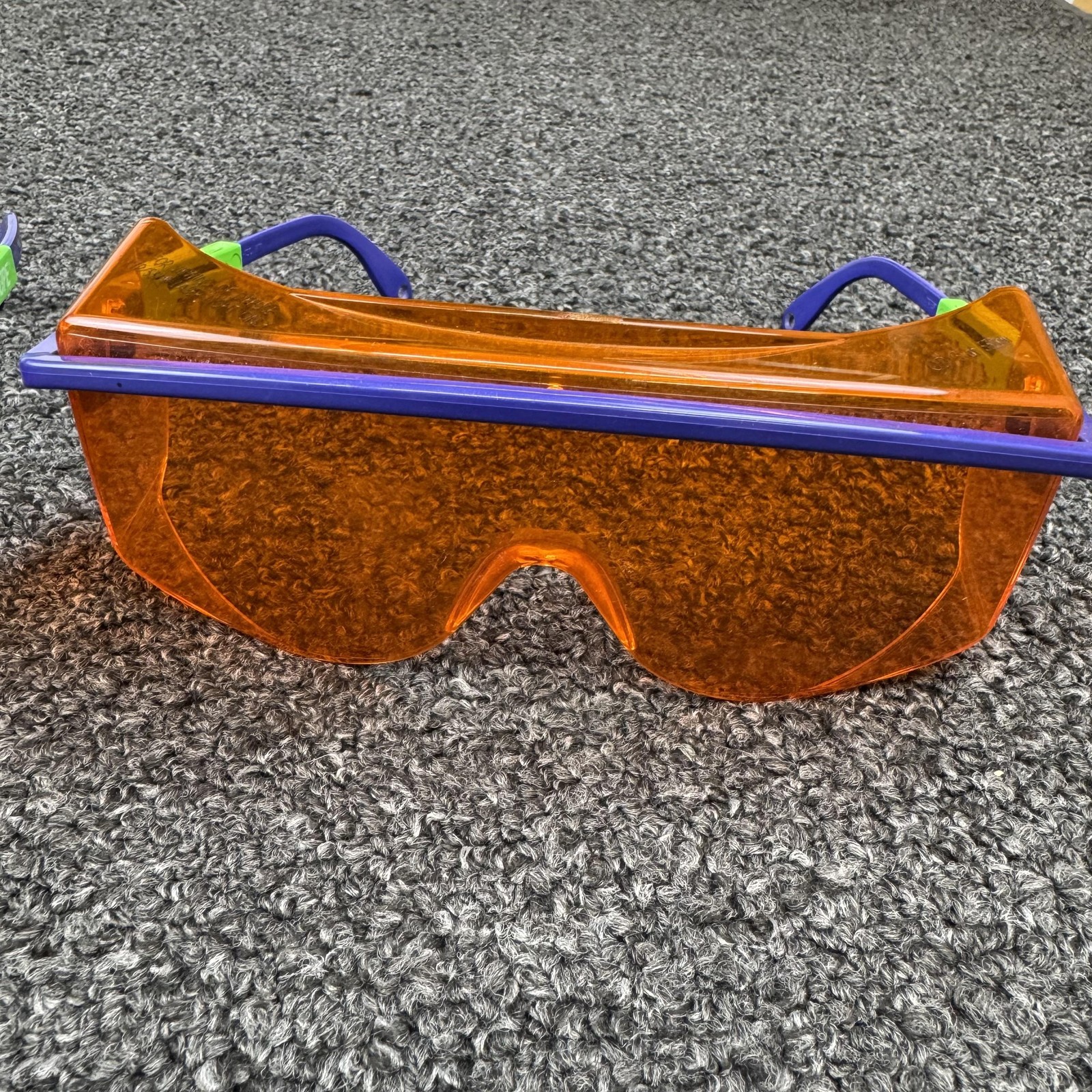 Laserscope Astrospec 3000 Laser Safety Glasses OD3 532nm Orange 2 Pairs