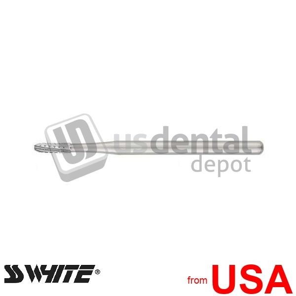 SS WHITE – FG #1558 SL (Surgical Length) Round End Fissure Carbide Bur 057-14060