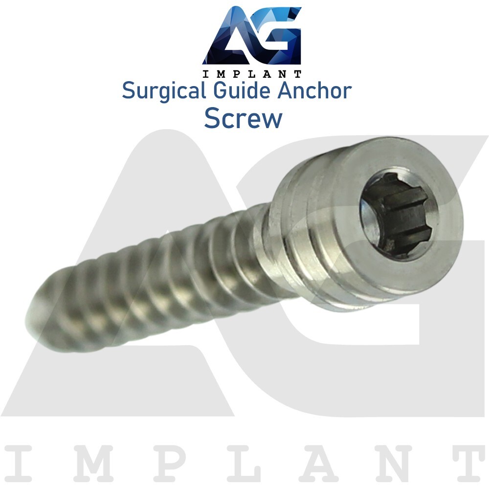 10 Anchor Fixation Screw For Sur gical Guide Titanium GBR System Screw