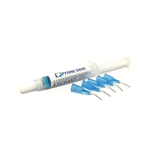 Prime Dental 008-070 Prime-Dent Blue Etchant Gel Syringe 4gm