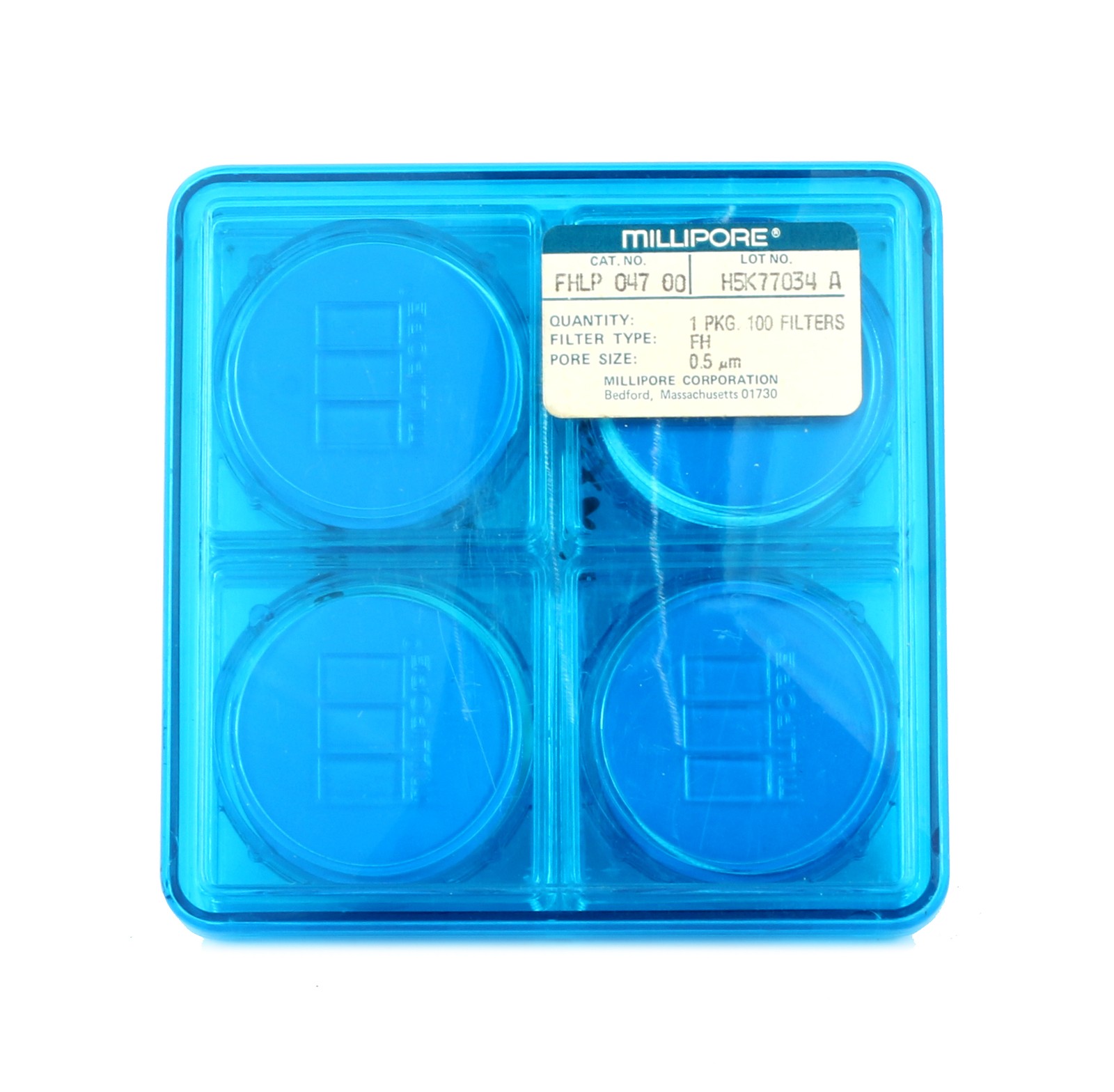 Millipore .5 Micrometer Cellulose Filters Scientific Equipment FHLP04700