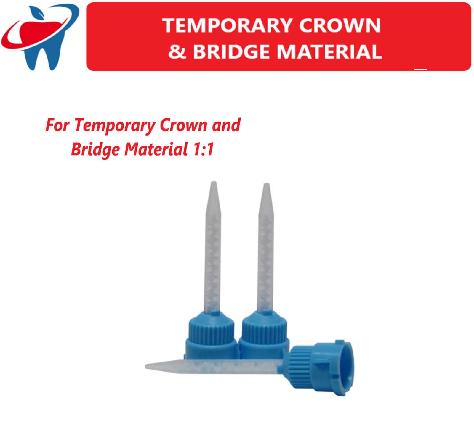 Dental Self-curing C&B Prompt 1:1 Temporary Crown and Bridge Material, PacDent