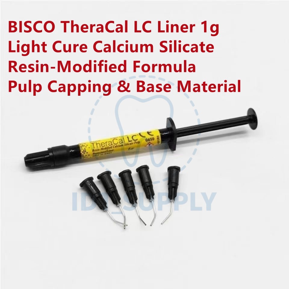 BISCO TheraCal LC Light Cure Calcium Silicate Liner 1g Pulp Capping Base
