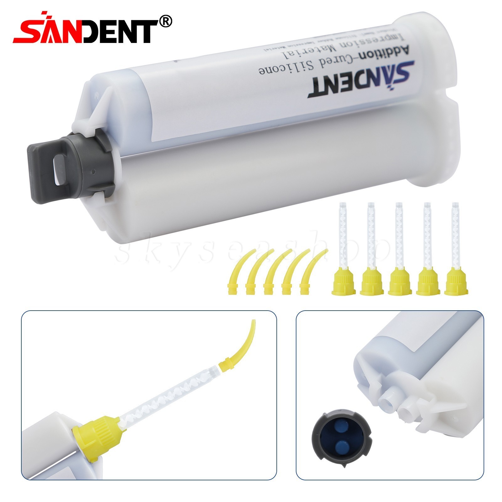 Dental MEDIUM BODY FAST SET VPS Impression Material 50ml, 1-16/Bx SANDENT
