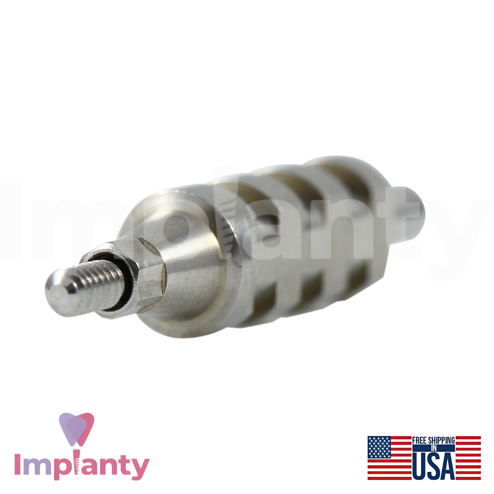 10x GDT Conical Hex 2.25mm Connection Titanium Dental Fixture Set NP Ø3.5mm