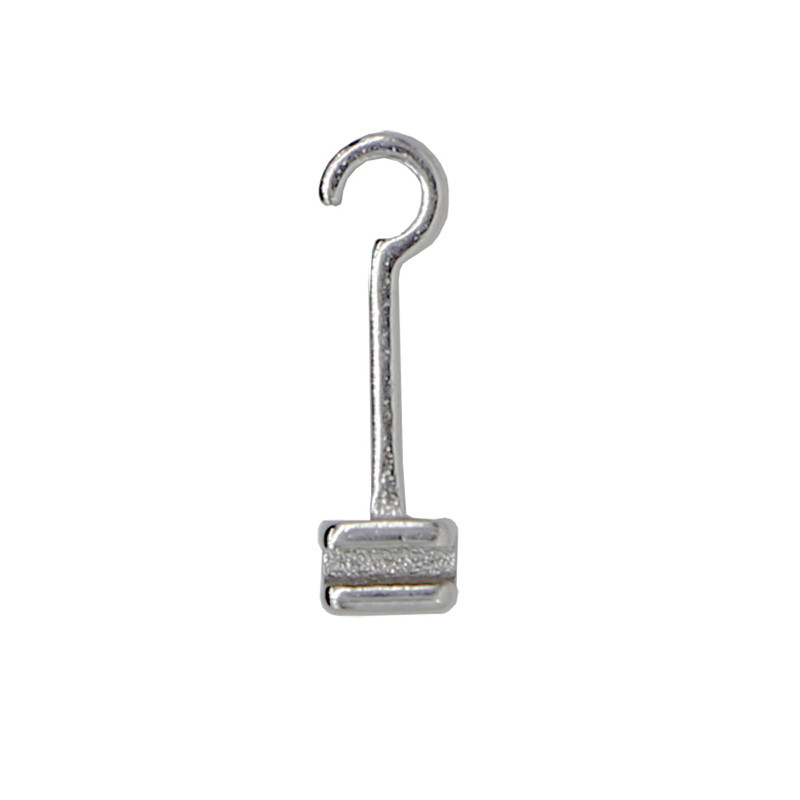 Bomaoer 10×Orthodontics Dental Crimpable Hook Muti-fuction Niti coil Long Left
