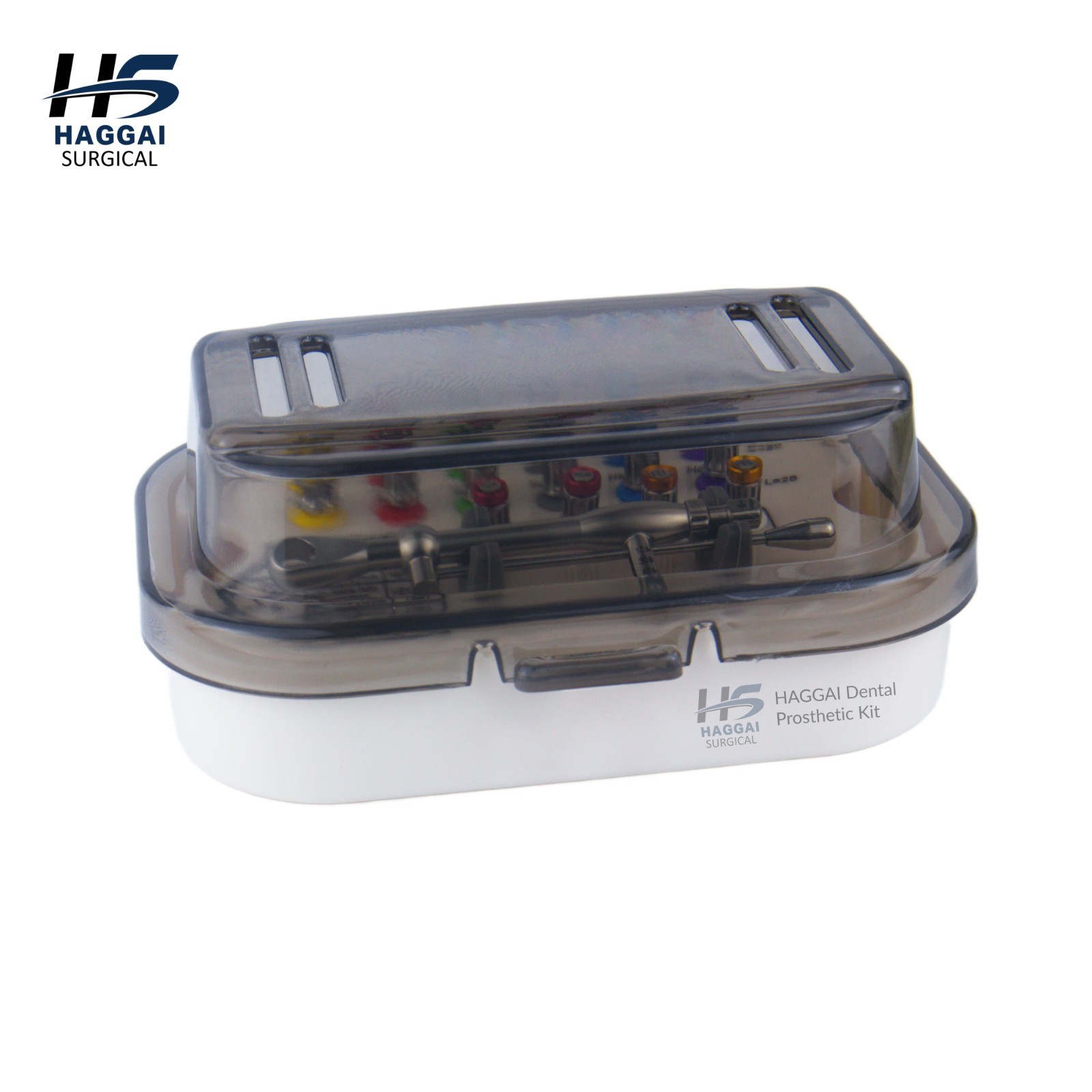 Dental Prosthetic Implantology Kit–16 Pcs Drivers, Torque Ratchet with Cassette