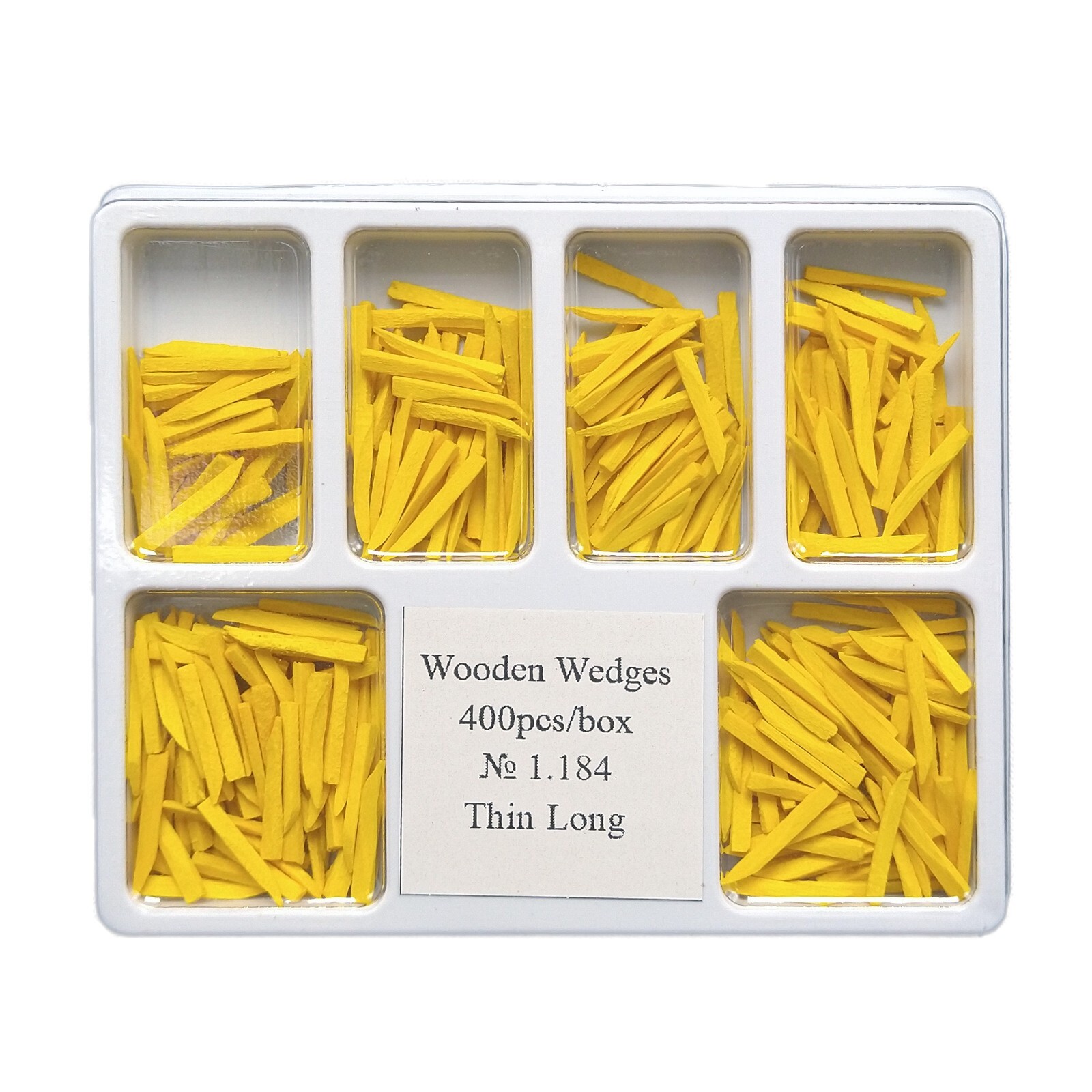 Premier Sycamore type Dental Anatomical Wooden Wedges 400/Bx All sizes – Redland