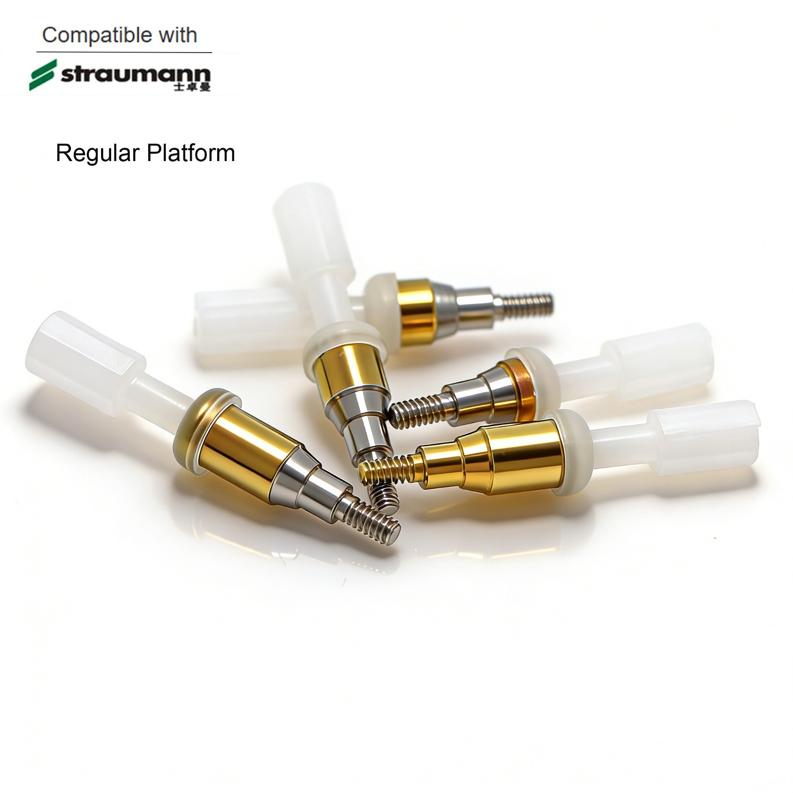 Implant Overdenture Abutment For Straumann NC/RC 1.0-5.0mm GH Locator System