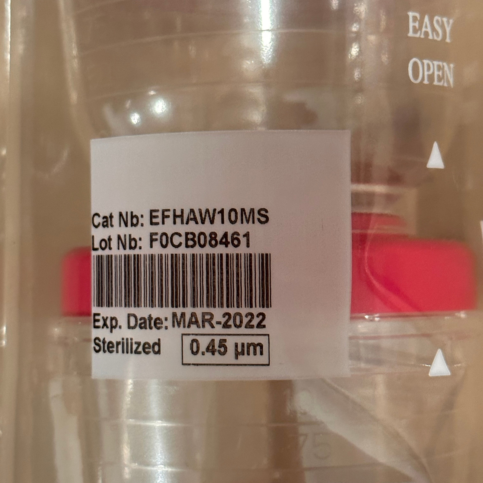 4-Pack EZ-Fit™ Filtration Units 0.45µm, 100mL Funnel – Bioburden Testing Kit
