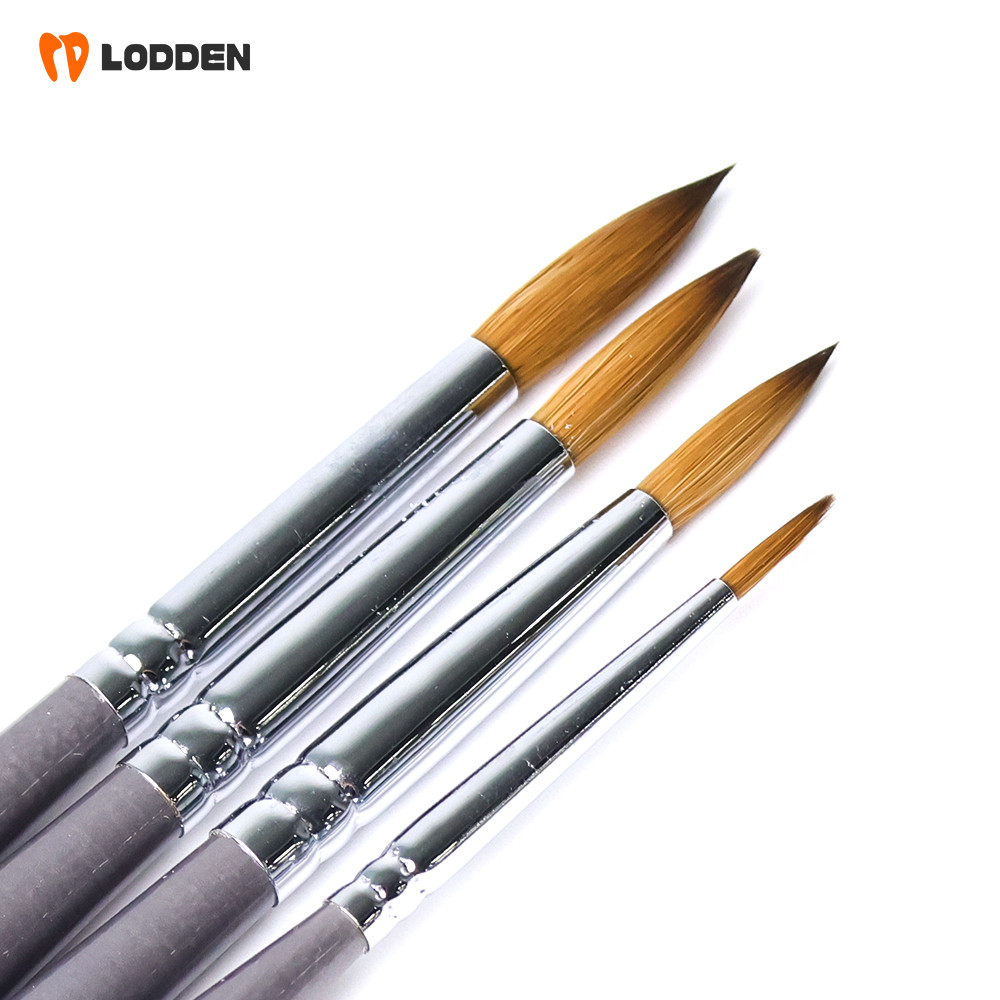 100% Mink Hair Dental Porcelain Brush Pen Glaze Ceramic Brush Pen Dental Tools