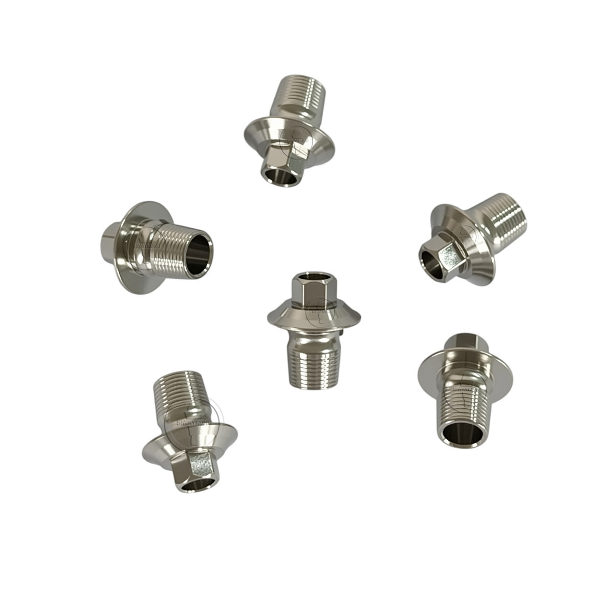 10 pcs Ti-base Abutment CAD/CAM ti base fit to MIS Seven platform NP SP WP