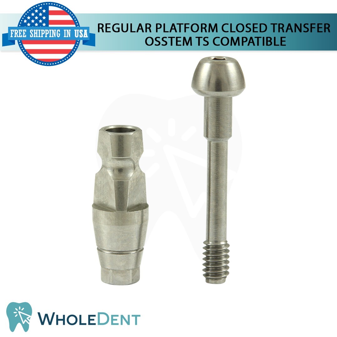 10X Regular Closed Transfer Dental 2.5mm Osstem® TS Hiossen® ET Compatible Hex